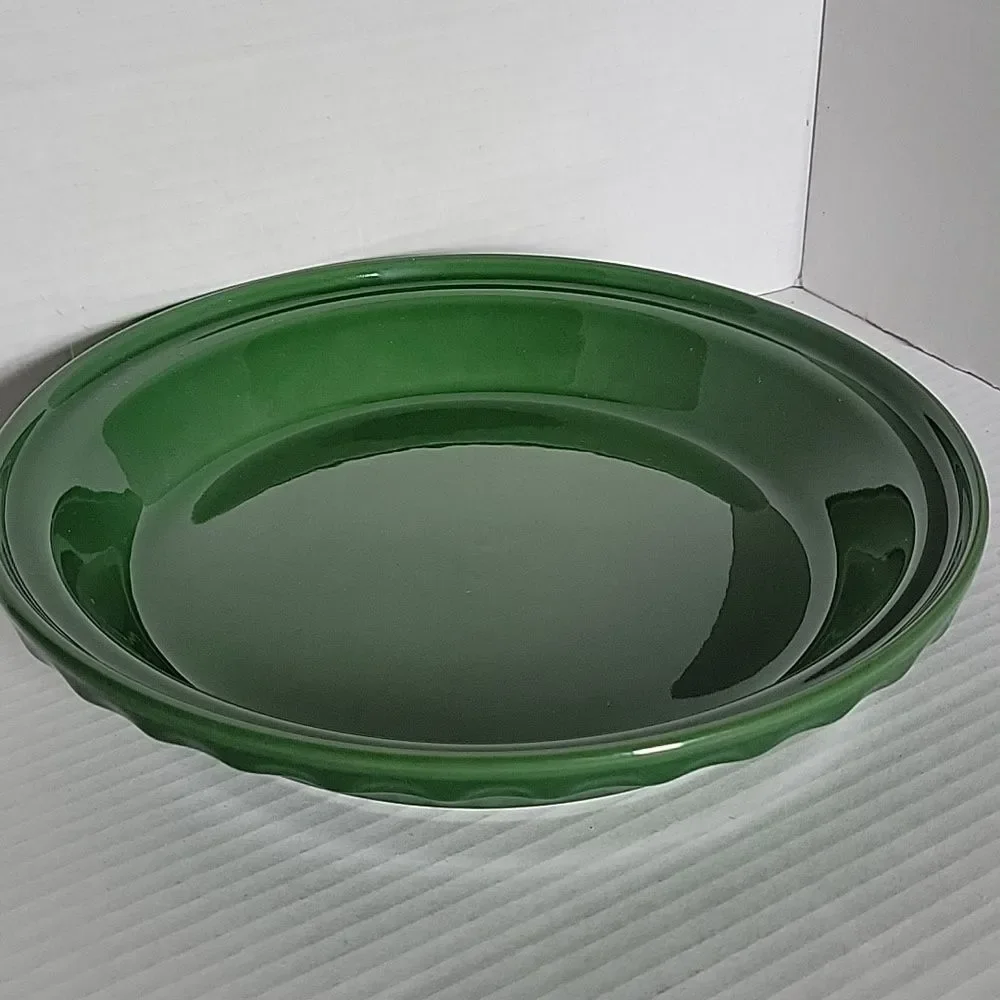 Fiestaware Fiesta Pie Plate Deep Dish Baker Baking Bake Bakeware Cookware Jade